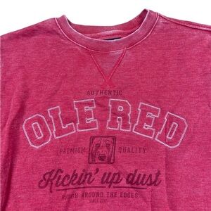 ole red blake shelton Crewneck Sweatshirt Size Small